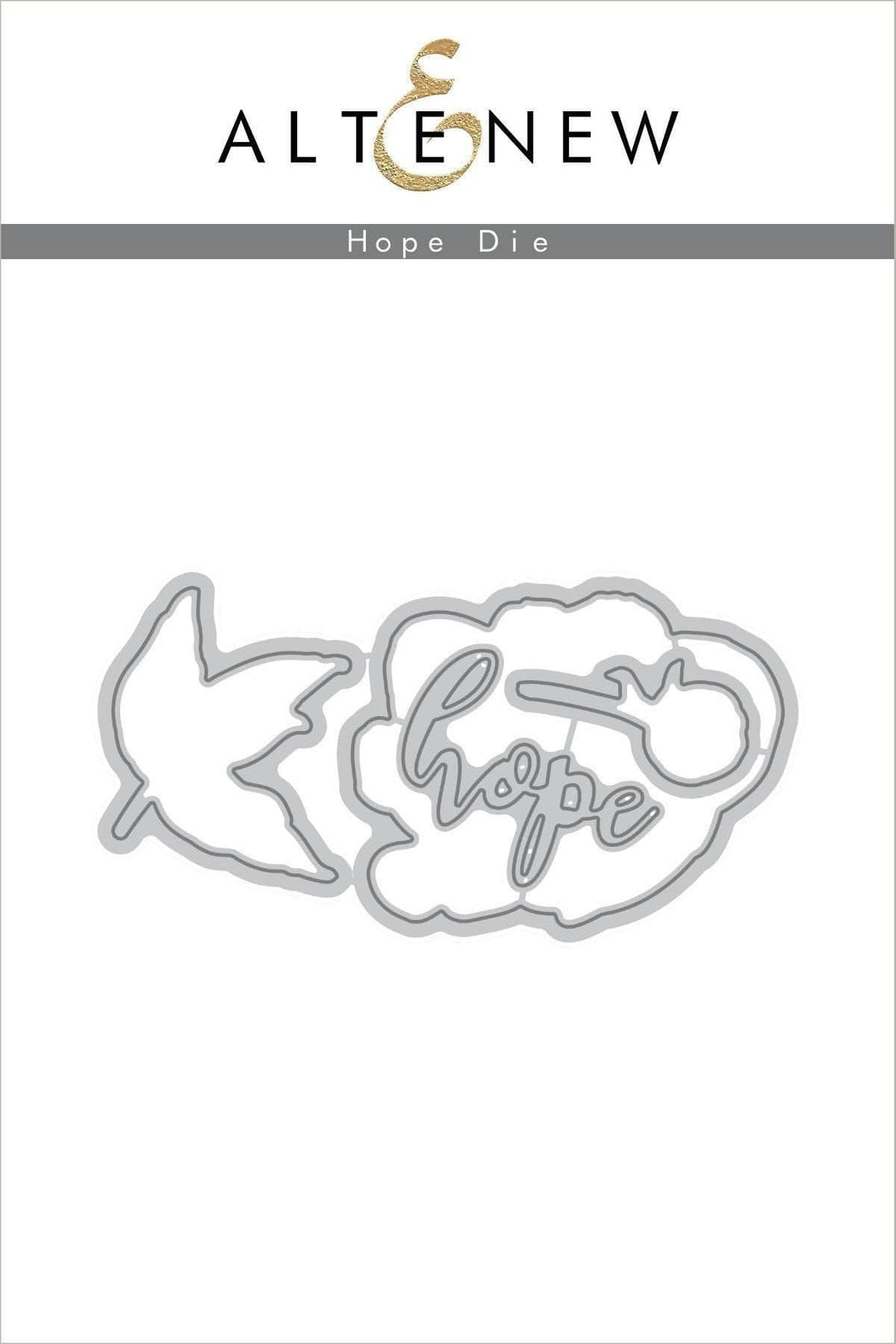 Retired - Hope Stamp & Die Bundle - Altenew