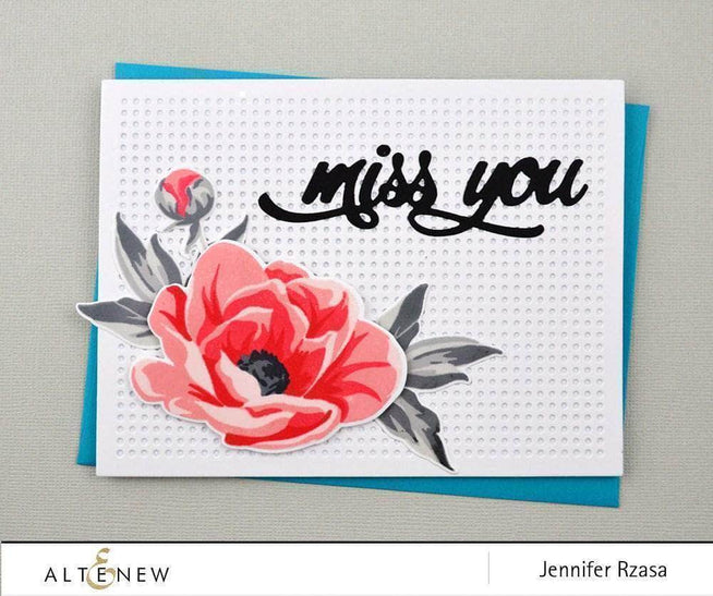 Retired - Hope Stamp & Die Bundle - Altenew