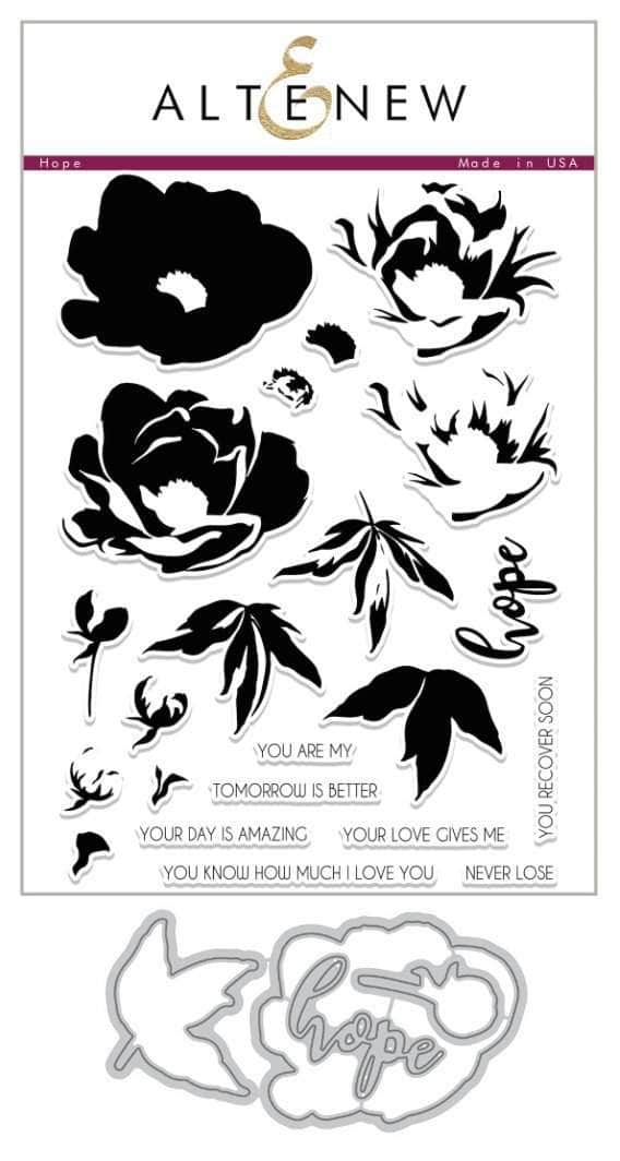 Retired - Hope Stamp & Die Bundle - Altenew