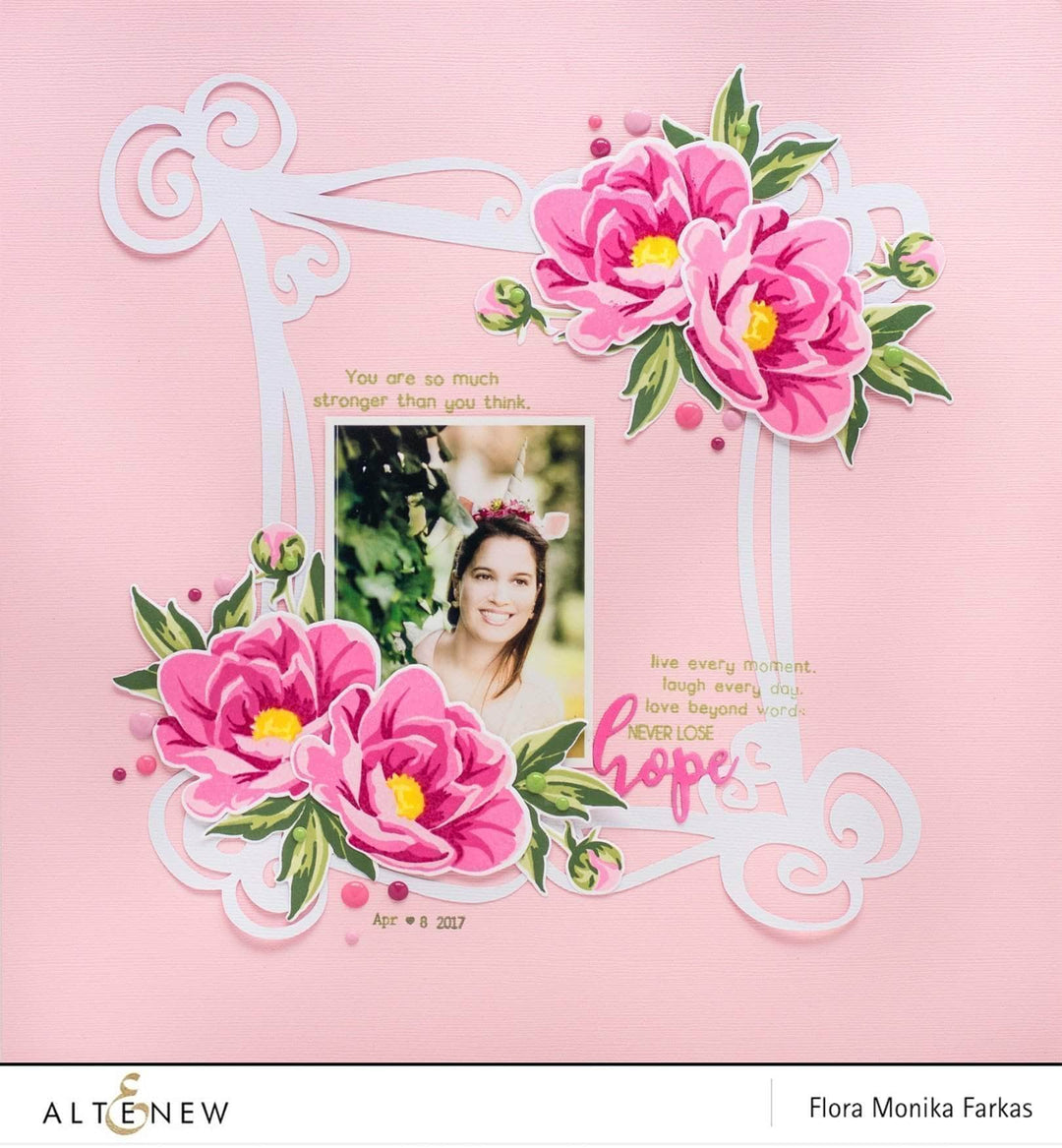 Retired - Hope Stamp & Die Bundle - Altenew