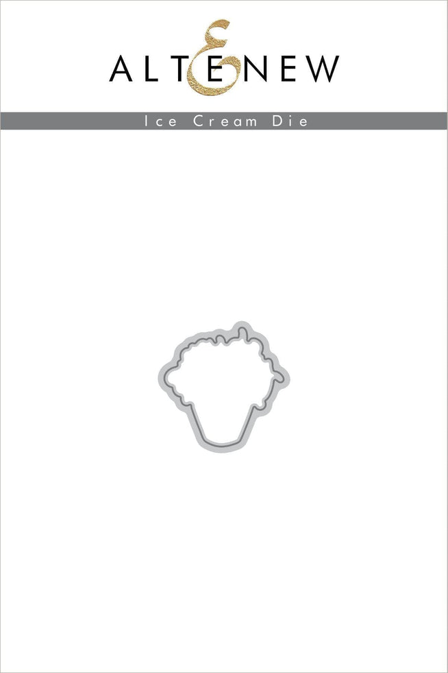 Altenew Stamp & Die Bundle Z - Ice Cream Stamp & Die Bundle