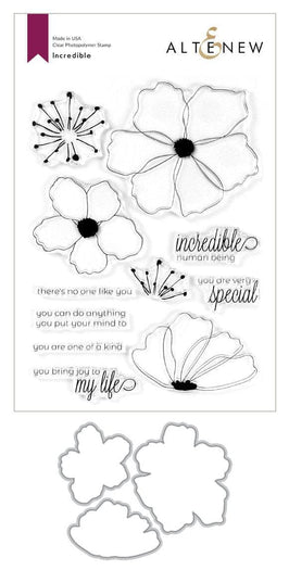 Altenew Stamp & Die Bundle Incredible Stamp & Die Bundle