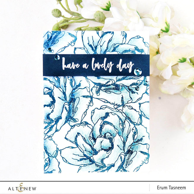 Altenew Stamp & Die Bundle Inked Flora