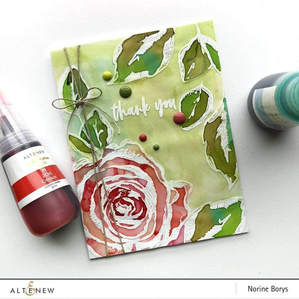 Altenew Stamp & Die Bundle Inked Rose Stamp & Die Bundle
