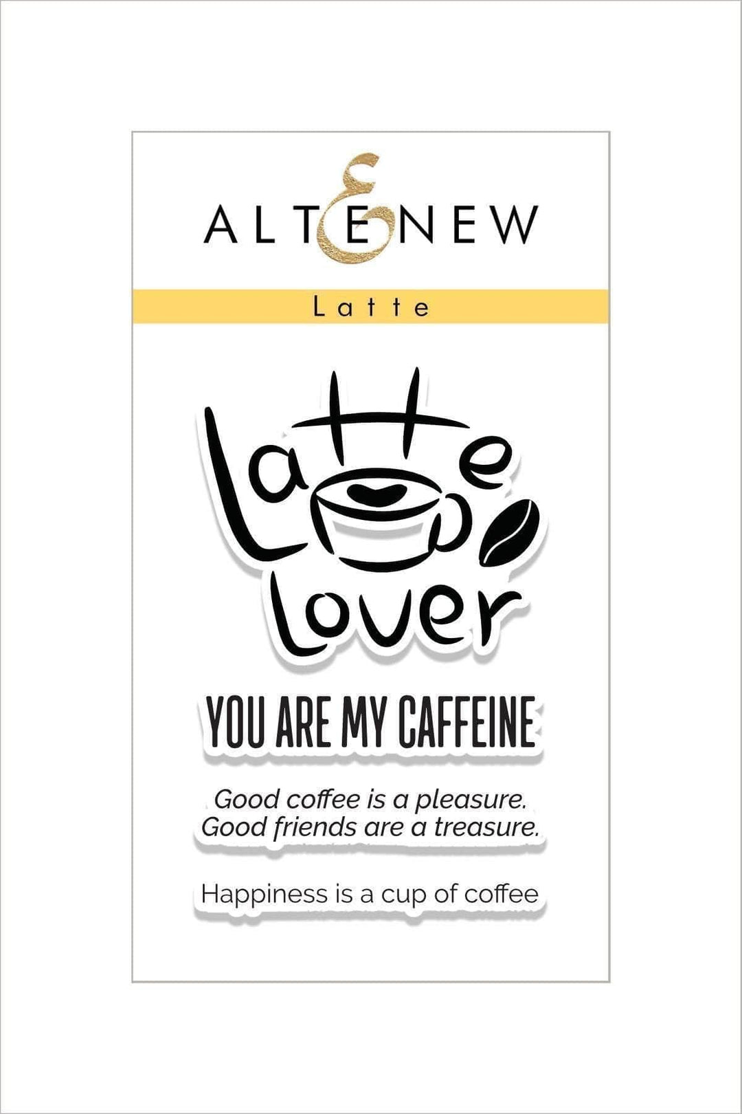 Altenew Stamp & Die Bundle Z - Latte Stamp & Die Bundle