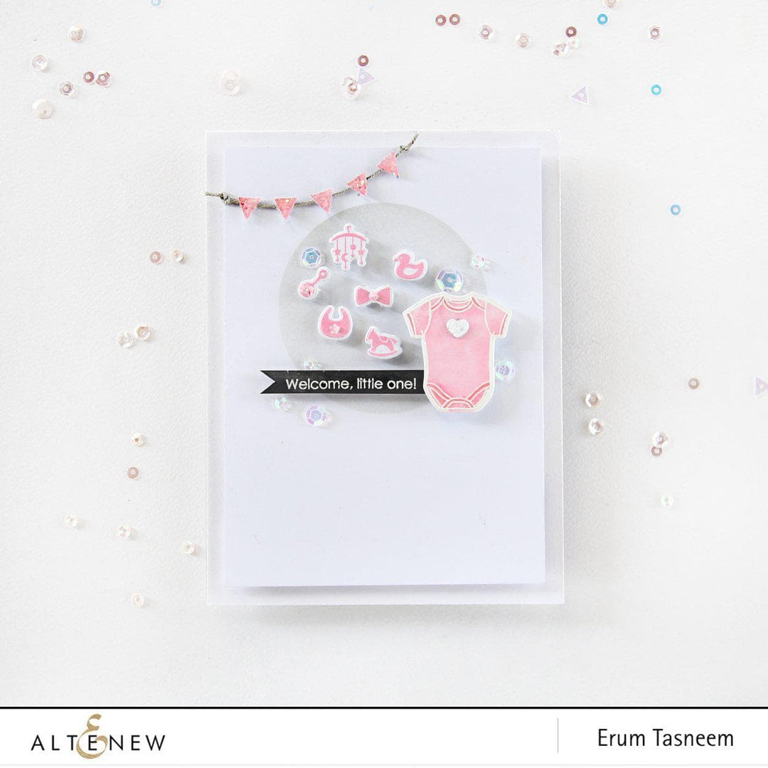 Altenew Stamp & Die Bundle Little One Stamp & Die Bundle