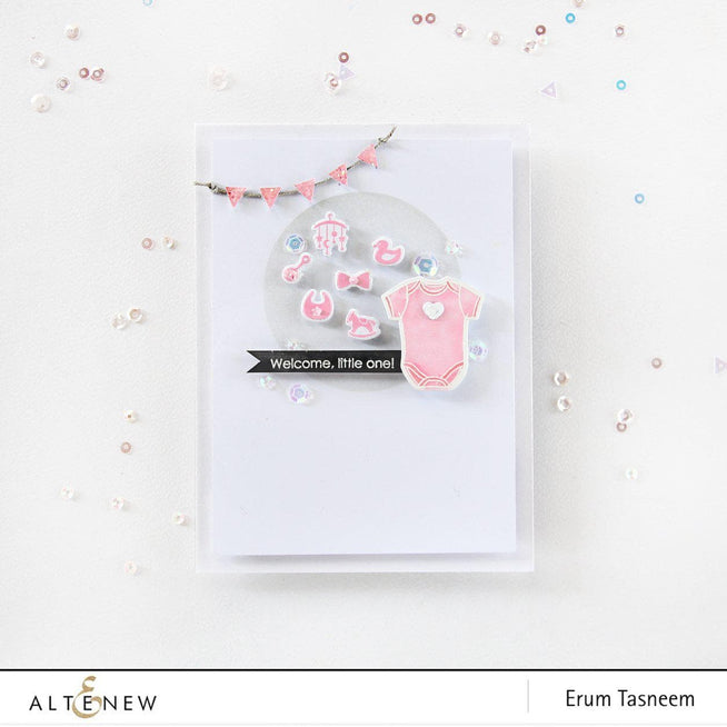 Altenew Stamp & Die Bundle Little One Stamp & Die Bundle