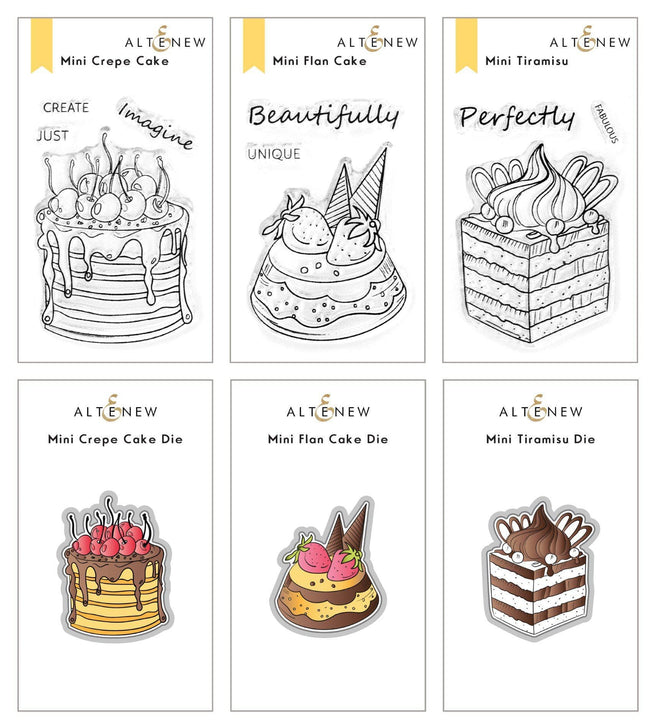 Altenew Stamp & Die Bundle Love & Friendship Mini Stamp & Die Bundle