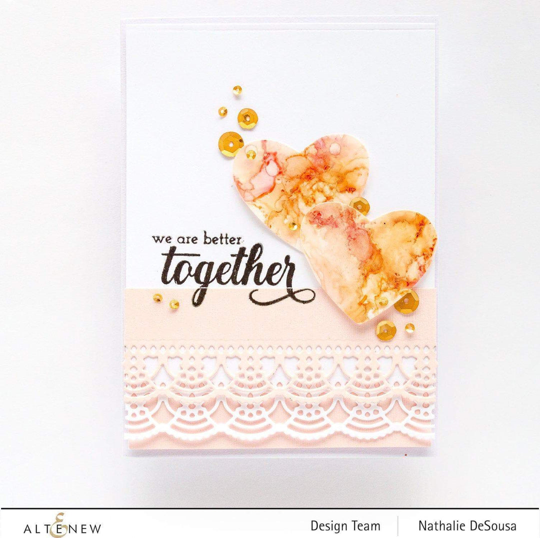 Altenew Stamp & Die Bundle Magnolia Heart Stamp & Die Bundle