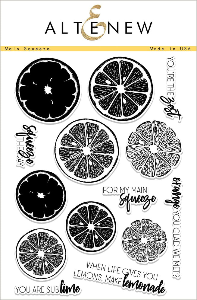 Altenew Stamp & Die Bundle Main Squeeze Stamp & Die Bundle