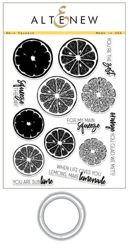 Altenew Stamp & Die Bundle Main Squeeze Stamp & Die Bundle