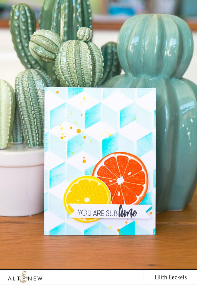 Altenew Stamp & Die Bundle Main Squeeze Stamp & Die Bundle