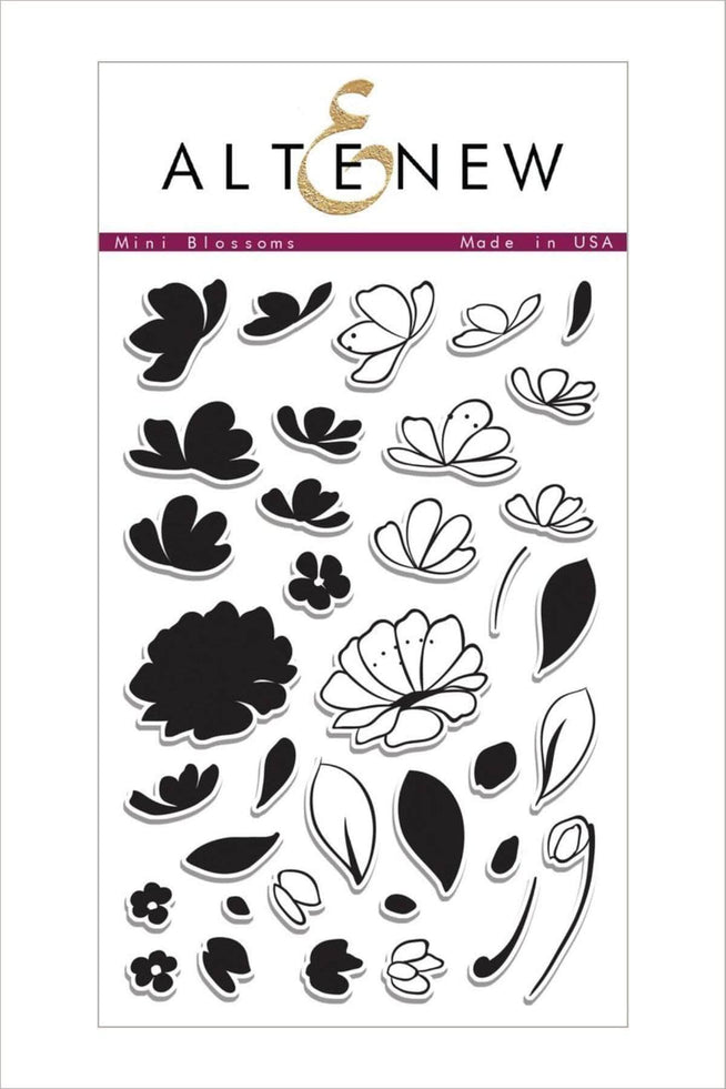 Altenew Stamp & Die Bundle Mini Blossoms Stamp & Die Bundle