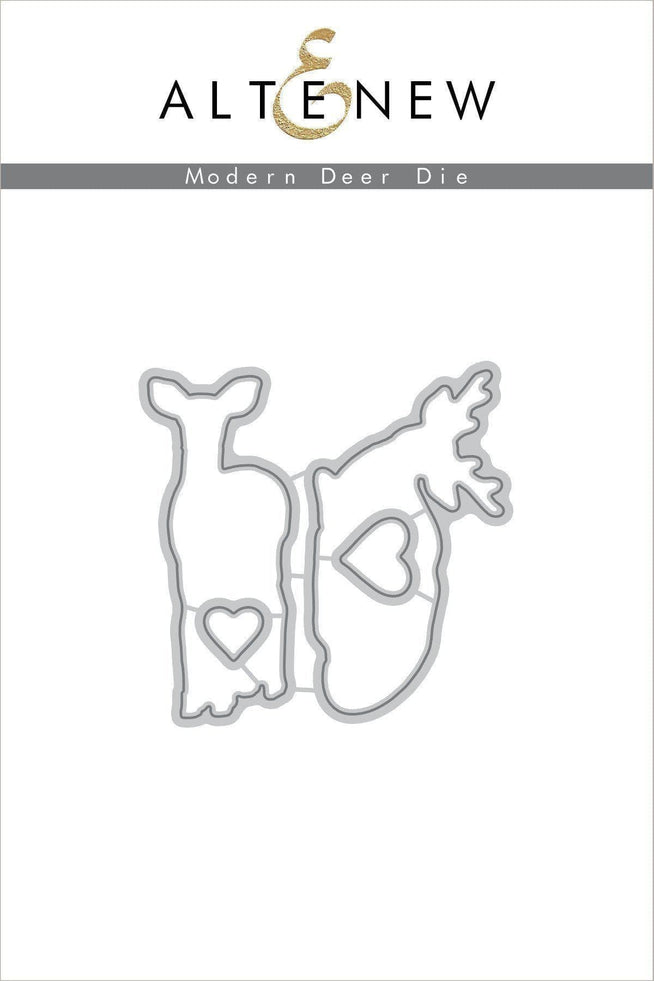 Altenew Stamp & Die Bundle Modern Deer Stamp & Die Bundle