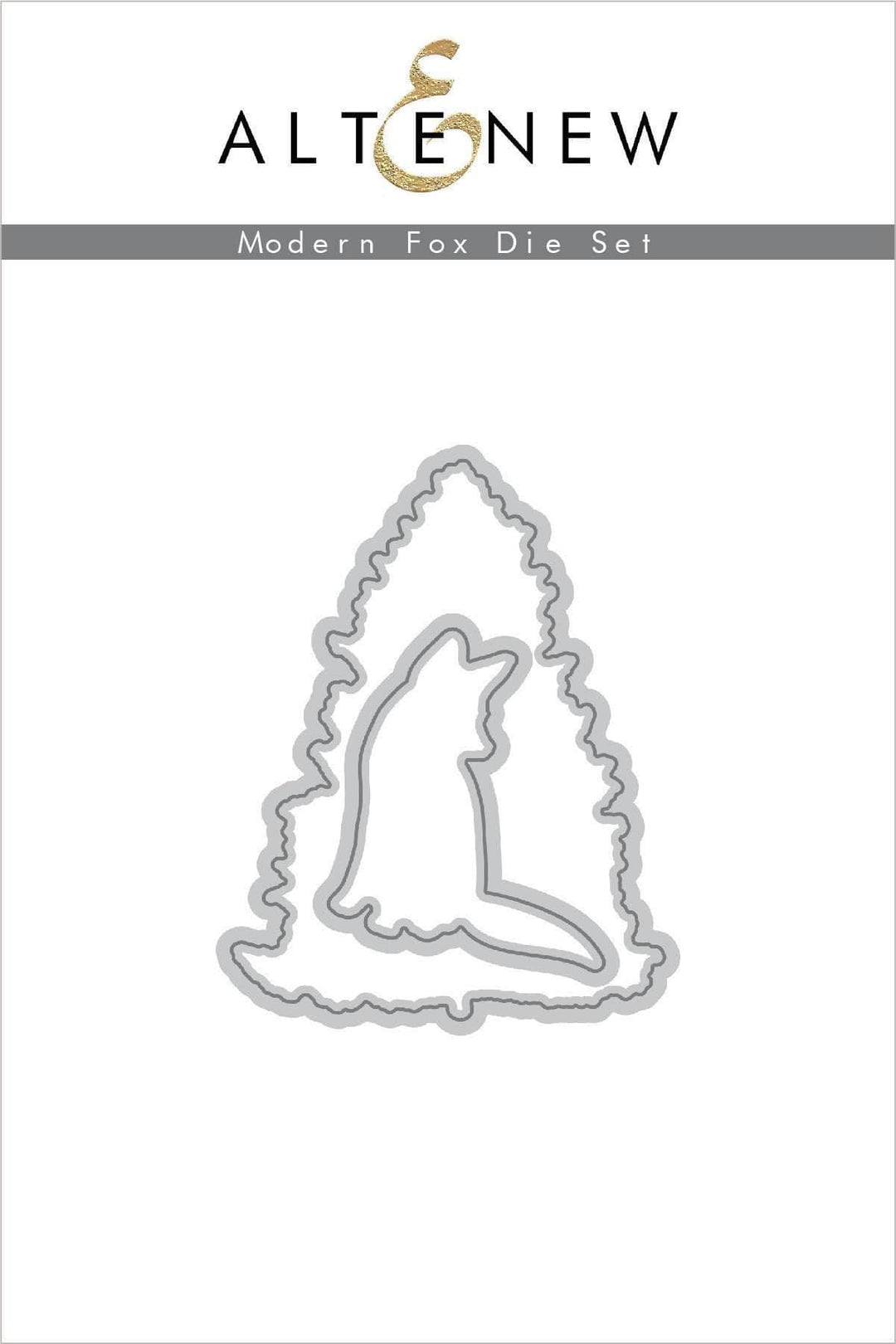 Altenew Stamp & Die Bundle Modern Fox Stamp & Die Bundle