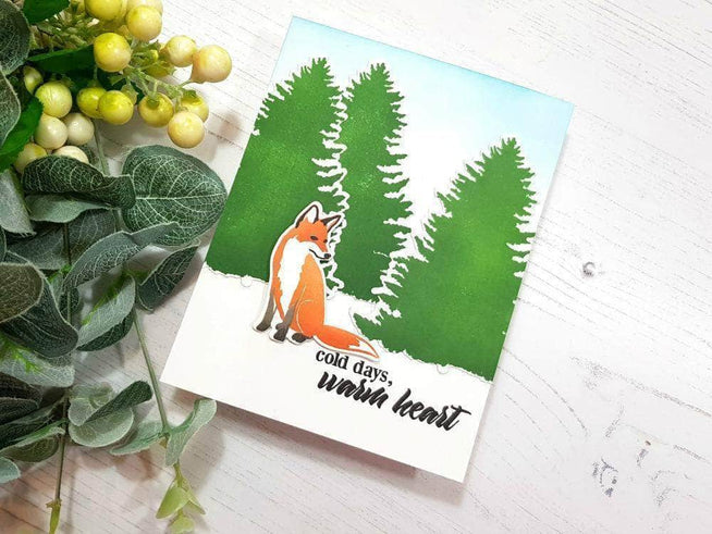 Altenew Stamp & Die Bundle Modern Fox Stamp & Die Bundle