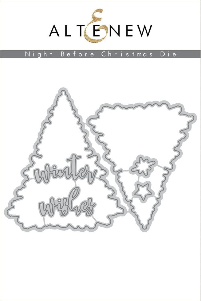 Altenew Stamp & Die Bundle Night Before Christmas Stamp & Die Bundle