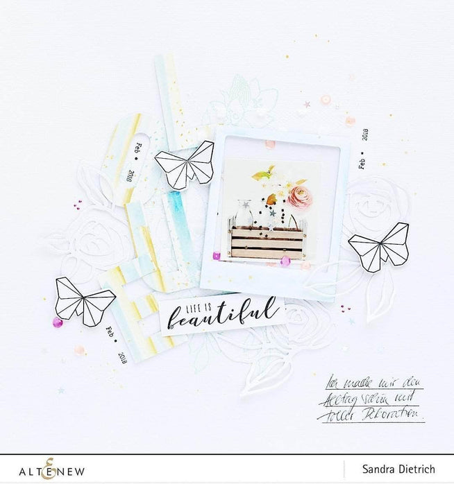 Altenew Stamp & Die Bundle Z - Ori Kami Stamp & Die Bundle