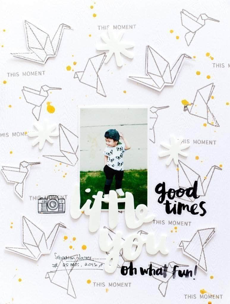 Altenew Stamp & Die Bundle Z - Ori Kami Stamp & Die Bundle