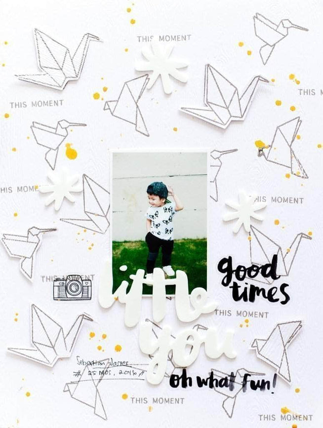 Altenew Stamp & Die Bundle Z - Ori Kami Stamp & Die Bundle