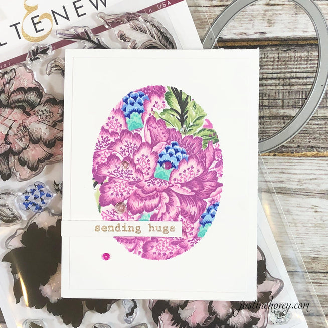 Altenew Stamp & Die Bundle Ornamental Flower Stamp & Die Bundle