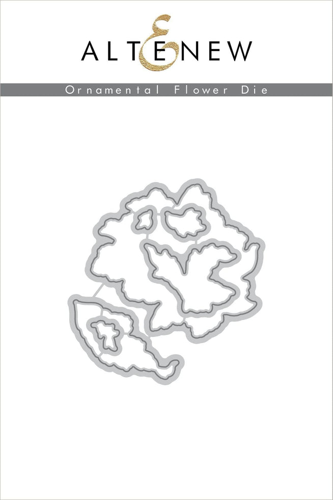 Altenew Stamp & Die Bundle Ornamental Flower Stamp & Die Bundle