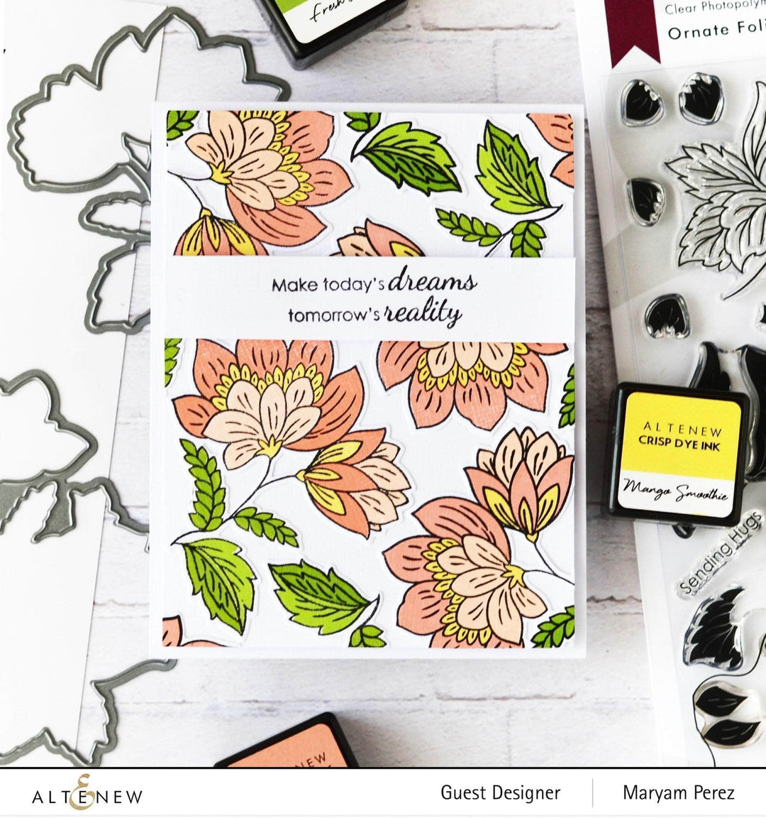 Altenew Stamp & Die Bundle Ornate Foliage Stamp & Die Bundle