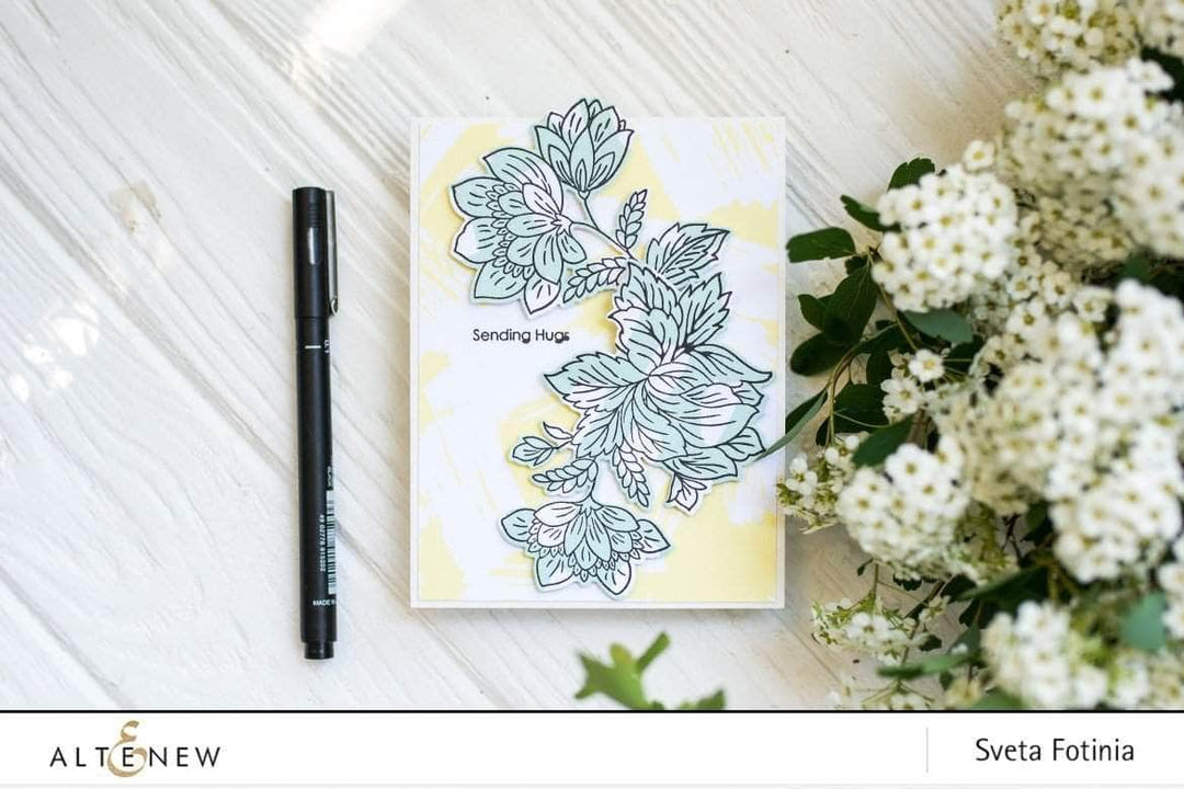 Altenew Stamp & Die Bundle Ornate Foliage Stamp & Die Bundle