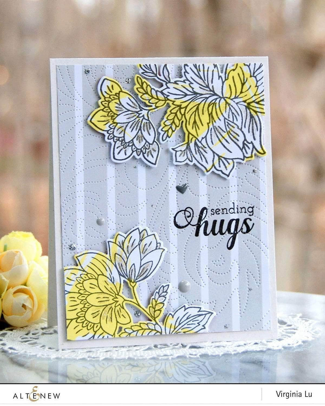 Altenew Stamp & Die Bundle Ornate Foliage Stamp & Die Bundle