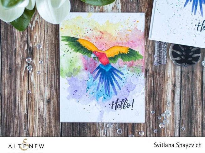Altenew Stamp & Die Bundle Parrot Paradise Stamp & Die Bundle