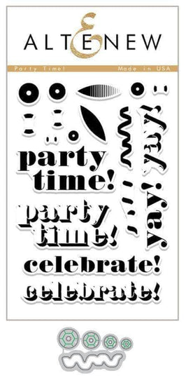 Altenew Stamp & Die Bundle Z - Party Time! Stamp & Die Bundle