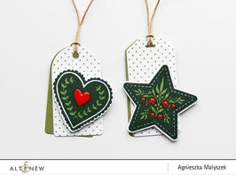 Altenew Stamp & Die Bundle Z - Peace Love Joy Stamp & Die Bundle