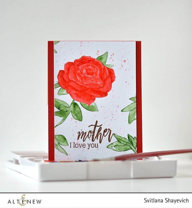 Altenew Stamp & Die Bundle Penned Rose Stamp & Die Bundle