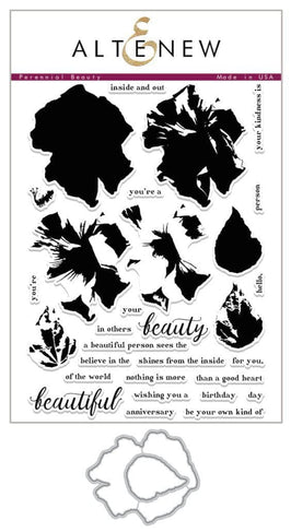 Altenew Stamp & Die Bundle Perennial Beauty Stamp & Die Bundle