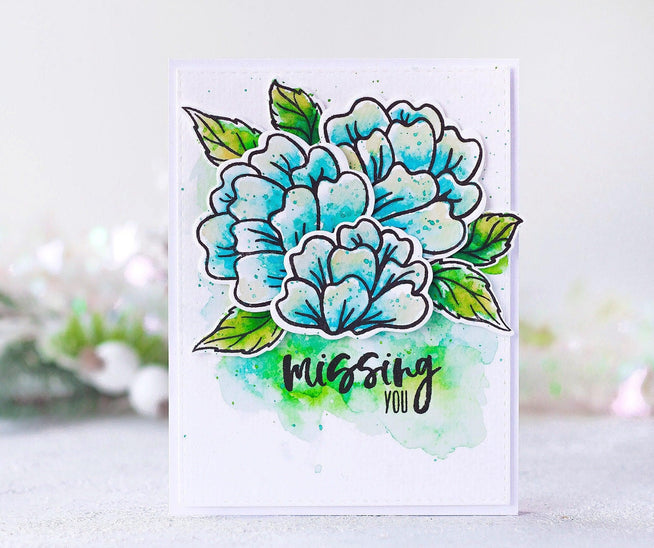 Altenew Stamp & Die Bundle Playful Blooms Stamp & Die Bundle