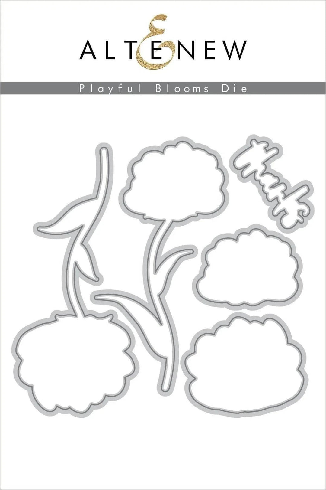Altenew Stamp & Die Bundle Playful Blooms