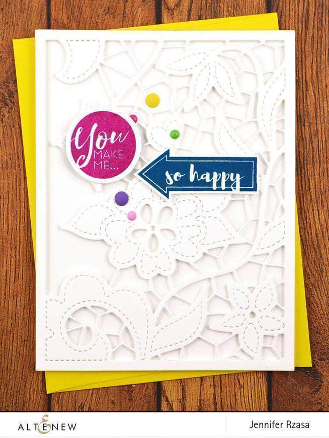 Altenew Stamp & Die Bundle Point it Out Stamp & Die Bundle