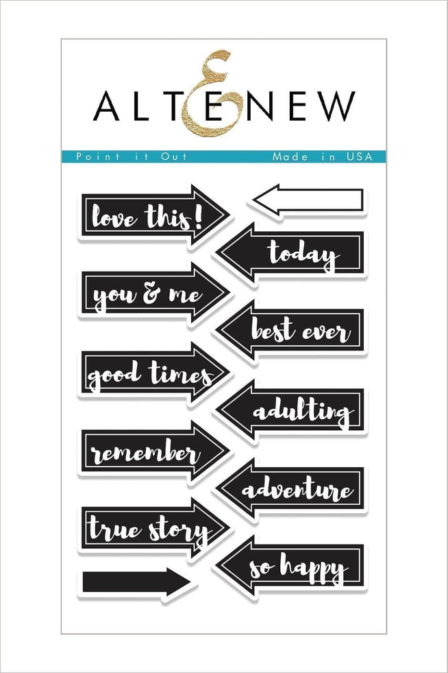 Altenew Stamp & Die Bundle Point it Out Stamp & Die Bundle