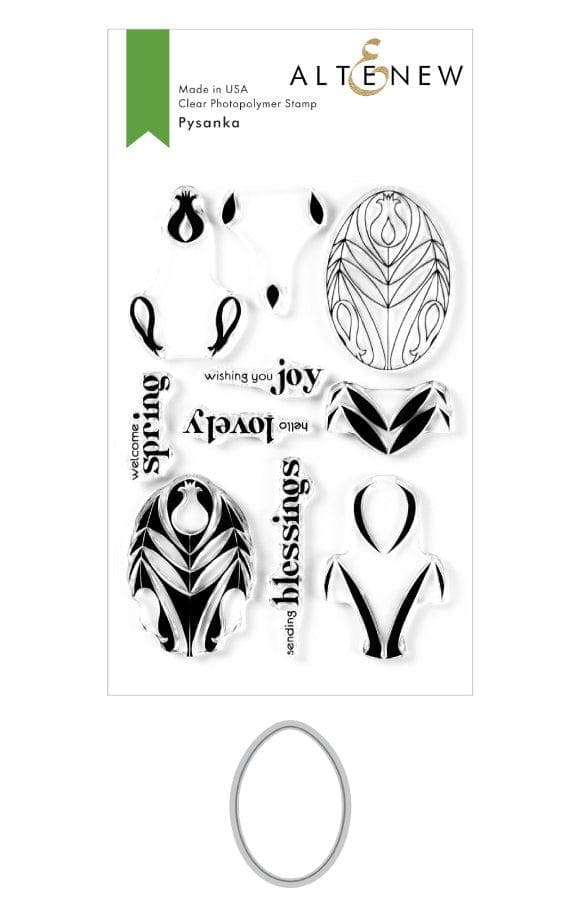 Altenew Stamp & Die Bundle Pysanka Stamp & Die Bundle
