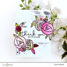 Altenew Stamp & Die Bundle Rennie Roses Stamp & Die Bundle