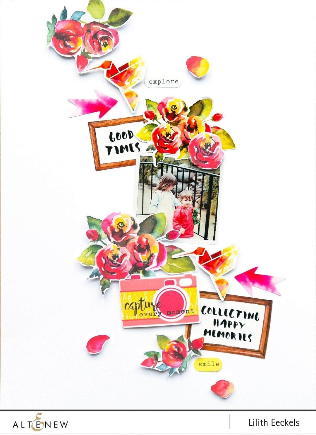 Retired - Say Cheese Stamp & Die Bundle - Altenew