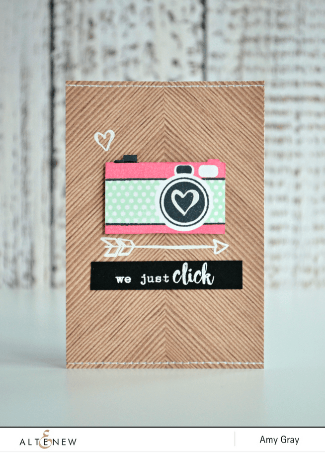 Retired - Say Cheese Stamp & Die Bundle - Altenew
