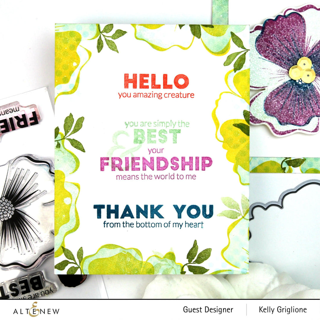 Altenew Stamp & Die Bundle Simply the Best Stamp & Die Bundle