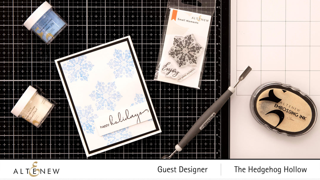 Altenew Stamp & Die Bundle Small Moments Stamp & Die Bundle