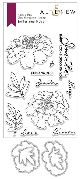 Altenew Stamp & Die Bundle Smiles and Hugs Stamp & Die Bundle