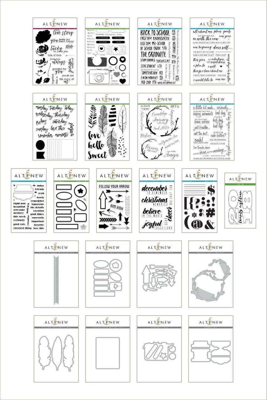 Altenew Stamp & Die Bundle Snapshots of Our Story Stamp & Die Bundle