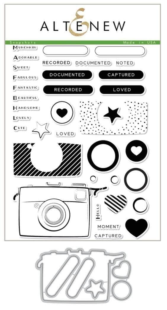 Altenew Stamp & Die Bundle Snapshots Stamp & Die Bundle