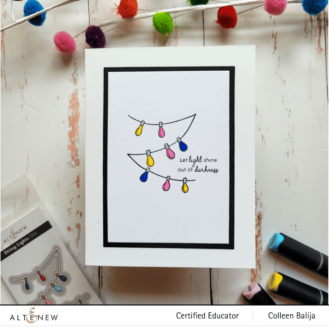 Altenew Stamp & Die Bundle Sparkle & Shine Mini Stamp & Die Bundle