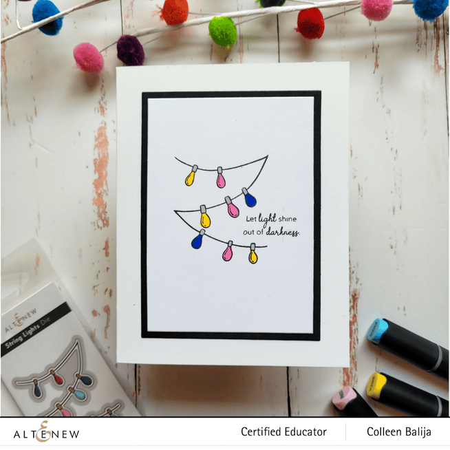 Altenew Stamp & Die Bundle Sparkle & Shine Mini Stamp & Die Bundle