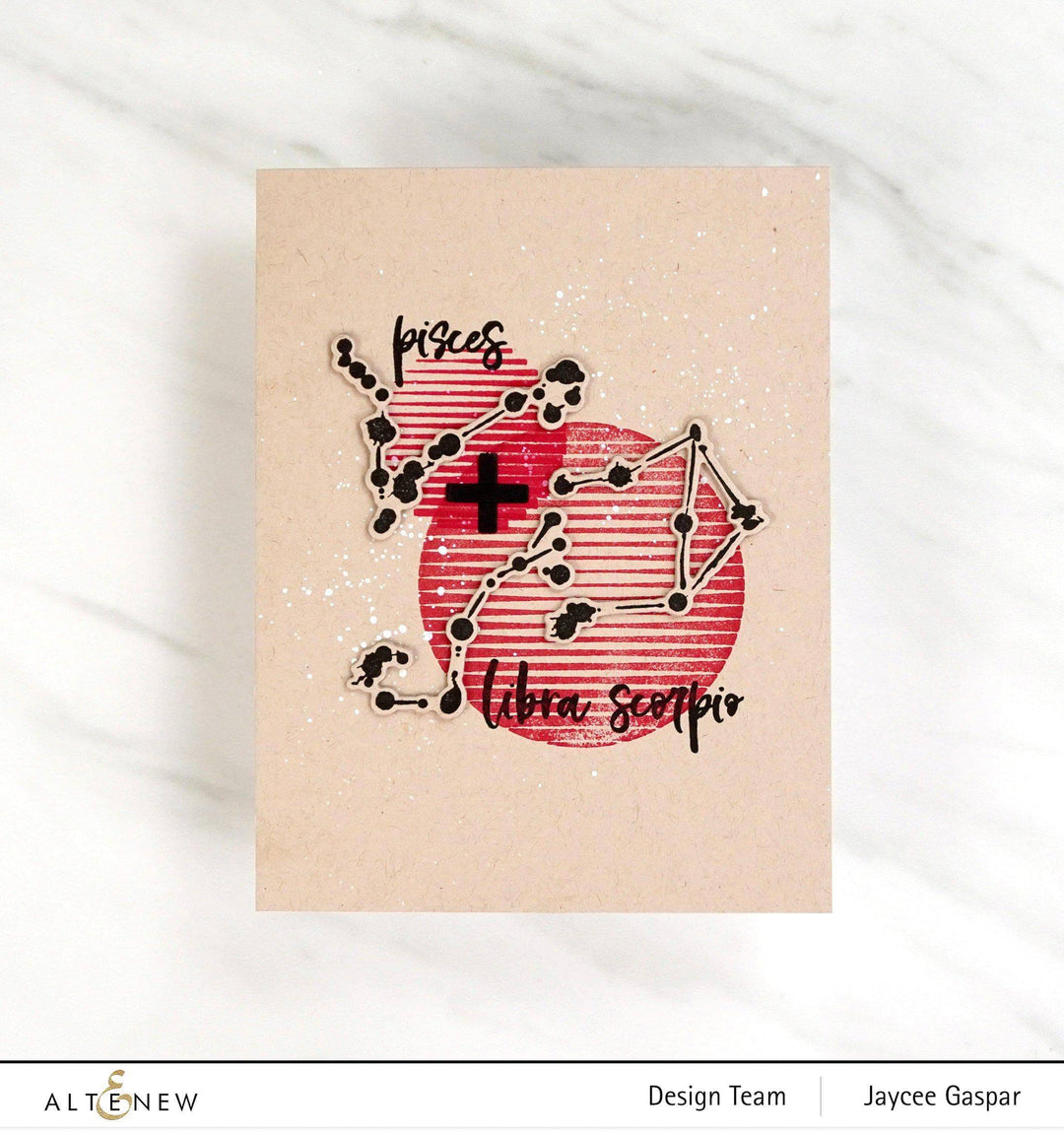 Altenew Stamp & Die Bundle Splatter Constellations Stamp & Die Bundle